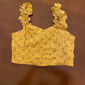 BP yellow crop tank!